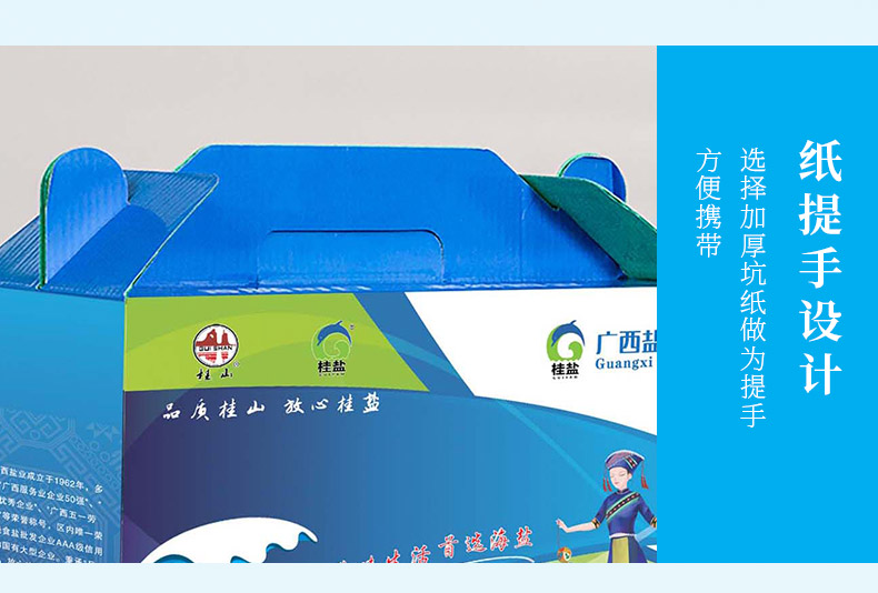 矿泉水纸箱包装细节效果
