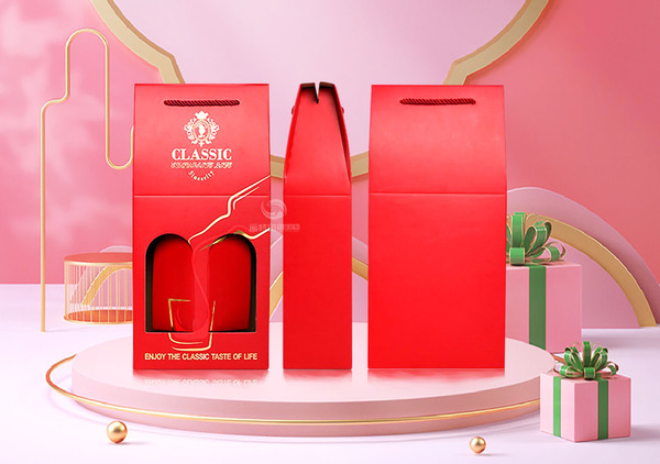 红酒盒包装