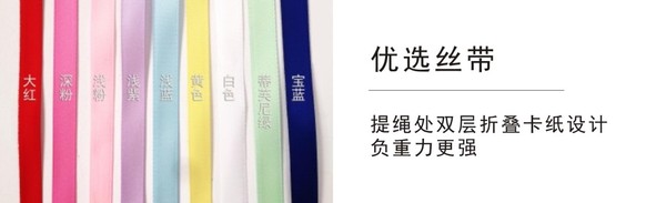 大牌手提袋丝带细节