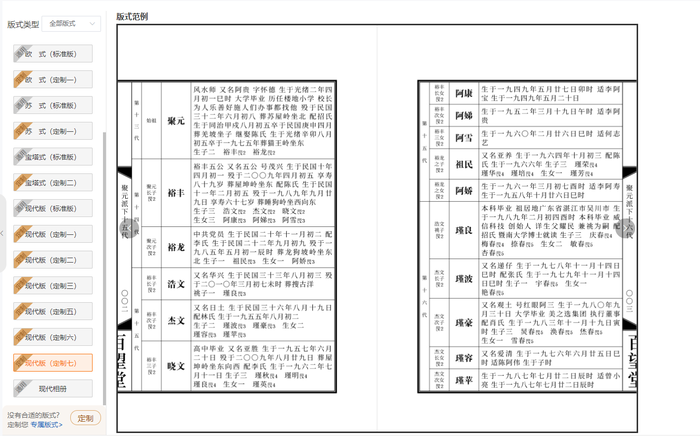 现代版式